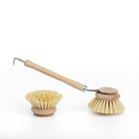 Brosse vaisselle avec manche